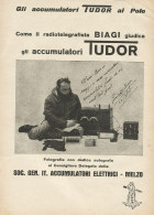 Accumulatori Dott. SCAINI - Pubblicità 1928 - Advertising - Advertising