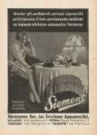 Società ERICSSON Italiana - Impianti Telefonici - Pubblicità 1928 - Advert - Reclame