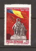 LP 727 Romania -1970- VICTORIA ASUPRA FASCISMULUI, Nestampilat - Andere & Zonder Classificatie