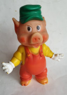 FIGURINE POUET DISNEY LES TROIS PETITS COCHONS NAF NAF DELACOSTE 1972 - Disney