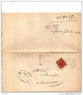 1905 LETTERA CON ANNULLO   CORREZZO  VERONA - Poststempel