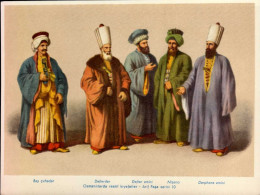 OFFICIAL COSTUMES OF THE OTTOMANS  ( ABOUT  1825 )  N ° 10   _ FORMAT : 16 CM. X 12.5 CM. - Otros & Sin Clasificación