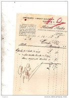 1909  FATTURA   FERRARA  -   ANTONIO RUIBA   CARTOLERIA  LIBRERIA - Italie