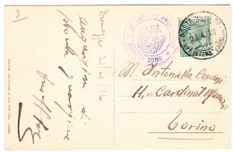 ITALIA Lettera Posta Militare, 23 IV 1916,  A Torino - Marcophilia