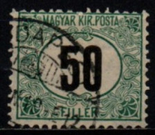 HONGRIE 1905 O DENT 11.5x12 - Strafport