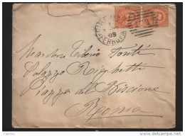 1888  LETTERA CON ANNULLO FIRENZE - Poststempel