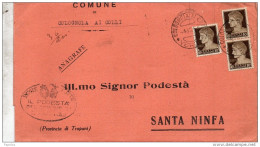 1941  LETTERA  CON ANNULLO  COLOGNOLA AI COLLI    VERONA - Storia Postale