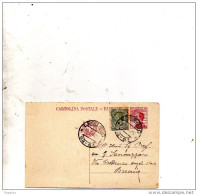 1923  CARTOLINA  CON ANNULLO LEGNAGO    VERONA - Entiers Postaux