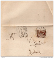 1922  LETTERA CON ANNULLO LEGNAGO    VERONA - Storia Postale