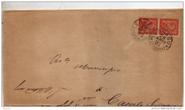 1893  LETTERA CON ANNULLO LEGNAGO VERONA - Storia Postale