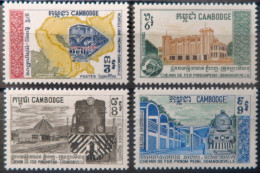 R2253/807 - CAMBODGE - 1970 - SERIE COMPLETE - N°228 à 231 NEUFS** - Cambodja