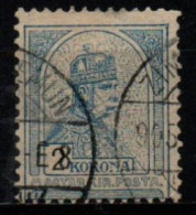 HONGRIE 1904-5 O DENT 12x11.5 - Oblitérés
