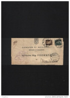 1935 LETTERA  CON ANNULLO MONOPOLI  BARI - Storia Postale