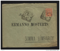 1894  LETTERA CON ANNULLO MANTOVA - Poststempel