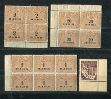 "STEMPELMARKEN/VIGNETTEN" Int. Partie, Vgl. Fotos (A1220) - Lots & Kiloware (mixtures) - Max. 999 Stamps