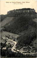 Hütten Mit Festung Königstein - Koenigstein (Saechs. Schw.)