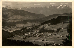 Oberstaufen, Allgäu, Blick V.d.Jugend Auf Den Ort - Oberstaufen