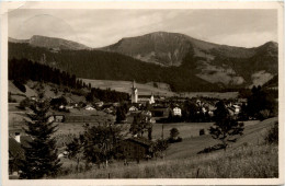 Oberstaufen, Allgäu, Mit Hochgrat Und Rindalphorn - Oberstaufen