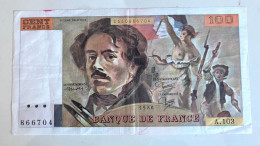 France BILLET 100 Frs Delacroix 1986 A .103 - 100 F 1978-1995 ''Delacroix''