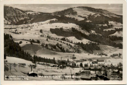 Oberstaufen, Allgäu, Skiabfahrt Zw. Steibis-Hochfluh Ins Weissachtal - Oberstaufen