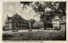 Emmendingen - Badische Landwirtschaftsschule Hochburg - Emmendingen