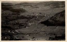 Oberstaufen, Allgäu, Mit Weissach Vom Flugzeug Aus - Oberstaufen