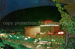 73633310 Brasov Brasso Kronstadt Hotel Carpati Nachtaufnahme  - Romania