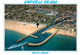 73633295 Empuriabrava Canal De Entrada Y Zonas Residenciales Vista Aérea Empuria - Otros & Sin Clasificación