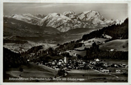 Oberstaufen, Allgäu, Mit Gäntisgruppe - Oberstaufen