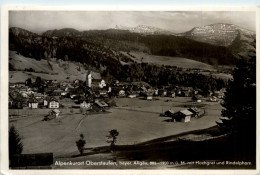 Oberstaufen, Allgäu, Mit Hochgrat Und Rindalphorn - Oberstaufen