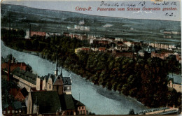 Gera, Panorama Vom Schloss Osterstein Gesehen - Gera