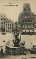 Trier, Marktbrunnen Mit Rotem Haus - Trier