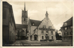 Friedrichshafen, Rathaus Mit Zeppelinbrunnen - Friedrichshafen