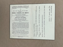 DE BRUYN Maria Paulina °BOOM 1897 +BOOM 1958 - ROTTIERS - BRUYNDONCKX - DE SMET - VAN DEN BROECK - CALLUY - Avvisi Di Necrologio