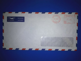 HELVETIA, Enveloppe D'air Diffusée Avec Affranchissement Mécanique. Année 1988. - Used Stamps