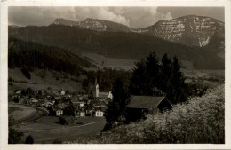 Oberstaufen, Allgäu Mit Hochgrat Und Rindalphorn - Oberstaufen