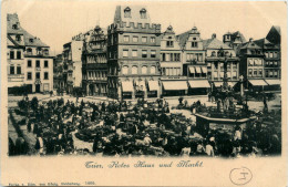 Trier, Rotes Haus Und Markt - Trier