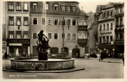 Gera, Simsonbrunnen - Gera