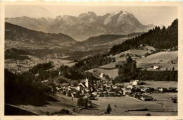 Oberstaufen, Allgäu, Mit Blick Zum Säntis Und Altmann - Oberstaufen