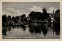 Bad Klosterlausnitz, Gondelteich Mit Kirche - Bad Klosterlausnitz