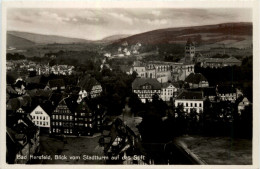 Bad Hersfeld, Blick Vom Stadtturm Auf Das Stift - Bad Hersfeld