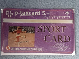 SWITZERLAND - KP-100.8 - Sportcard Hürdenlauf - 1.000EX. - Suiza