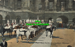 R589444 72306. Royal Horse Guards Changing Guard. Whitehall. London. Valentines - Autres & Non Classés