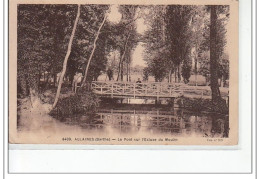 AULAINES - Le Pont Sur L'Ecluse Du Moulin - Très Bon état - Otros & Sin Clasificación