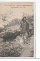 AX LES THERMES - Casteilla, L'homme Des Bois, Devant Son Abri Sous Roche - Très Bon état - Ax Les Thermes