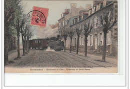 AVRANCHES -  Boulevard De L'Est - Tramway De Saint James - Très Bon état - Avranches