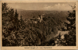 Burgk, Schloss, An Der Saale, A.S.v. Marienblick - Schleiz