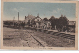 BARNEVILLE SUR MER : La Gare - Bon état (un Coin Plié) - Otros & Sin Clasificación