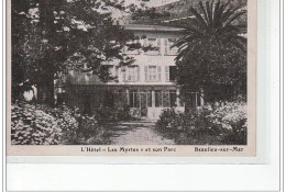 BEAULIEU SUR MER - L'Hôtel """"Les Myrtes"""" Et Son Parc - Très Bon état - Beaulieu-sur-Mer