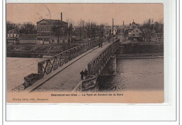 BEAUMONT SUR OISE - Le Pont Et Avenue De La Gare - Très Bon état - Beaumont Sur Oise